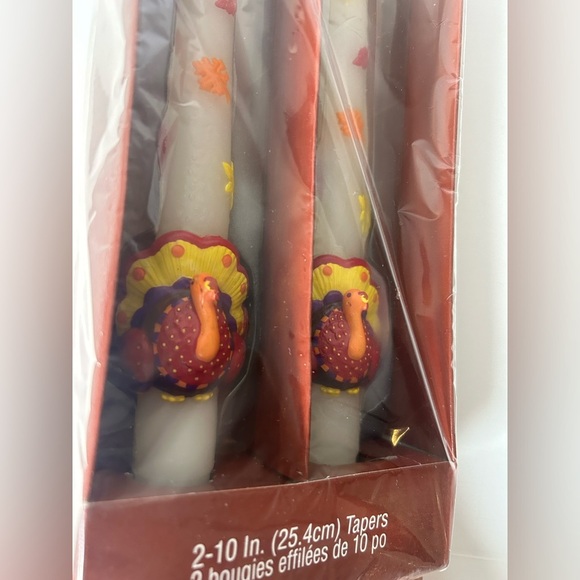 Vintage American Greetings Guild House Turkey Taper Candle Thanksgiving - Picture 3 of 4